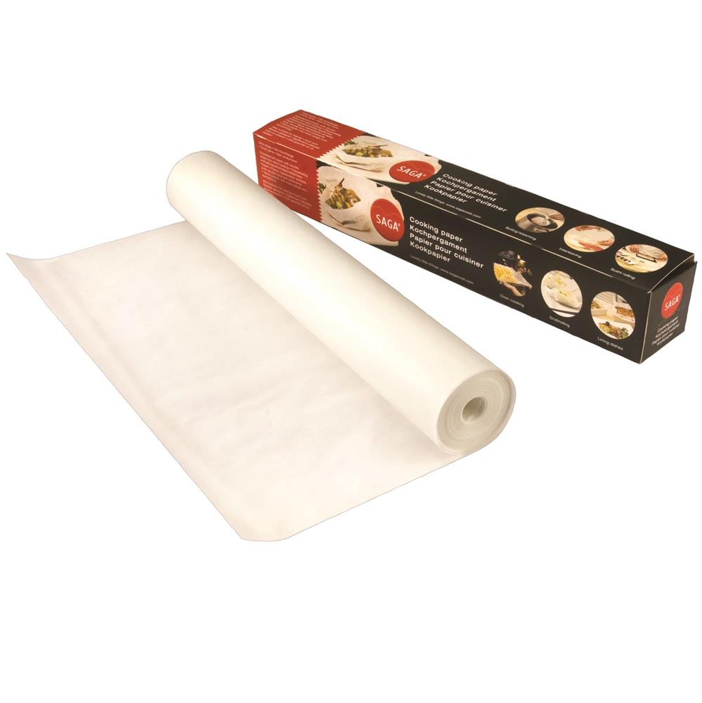 Rouleau de papier sulfurisé pour la cuisson – 38 cm x 64 m – Rouleau de papier  sulfurisé avec cutter, papier non blanchi pour la cuisson, la cuisson, le  grill, la cuisson
