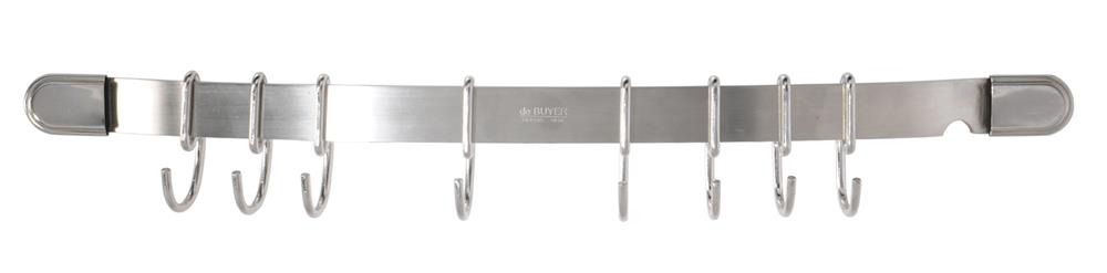 Porte couteau aimanté néodyme 45 cm avec support bois - Tom Press