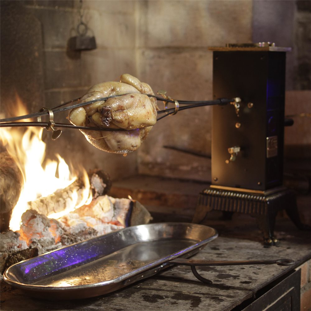 Rôtissoire professionnelle : quel est le temps de cuisson d'un poulet ?